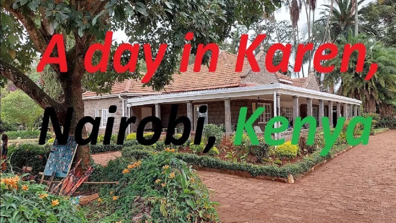 A day in Karen Nairobi Kenya | The Hub Mall | Carrefour | Karen Blixen Coffee Garden 🇰🇪