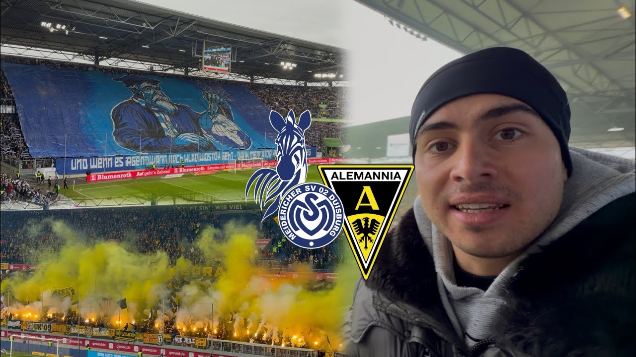 Die deutsche Fankultur darf nicht verloren gehen! | MSV DUISBURG vs ALEMANNIA AACHEN | Stadionvlog