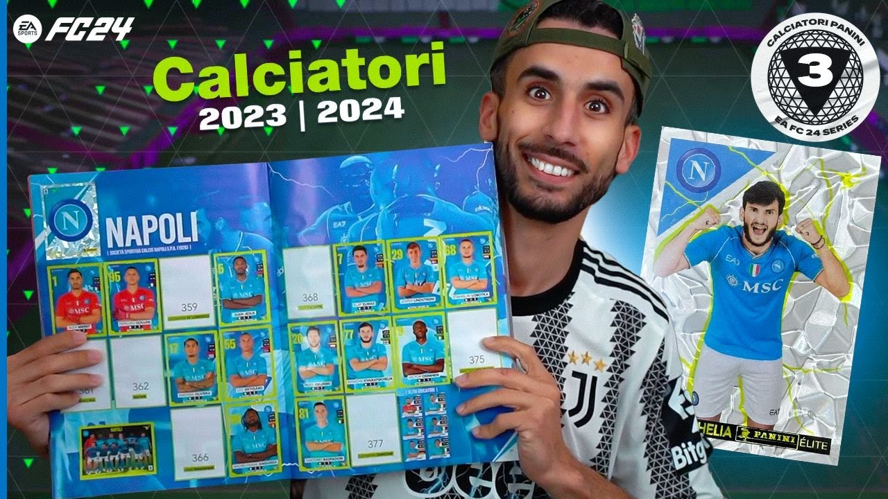 🚨 CE L'HO MI MANCA! COMPLETIAMO ALBUM FIGURINE CALCIATORI PANINI 2023/24 #3