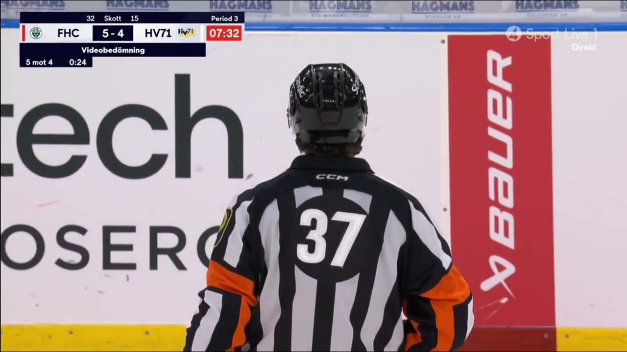 Frölunda   HV71 Vändningen 6 - 4