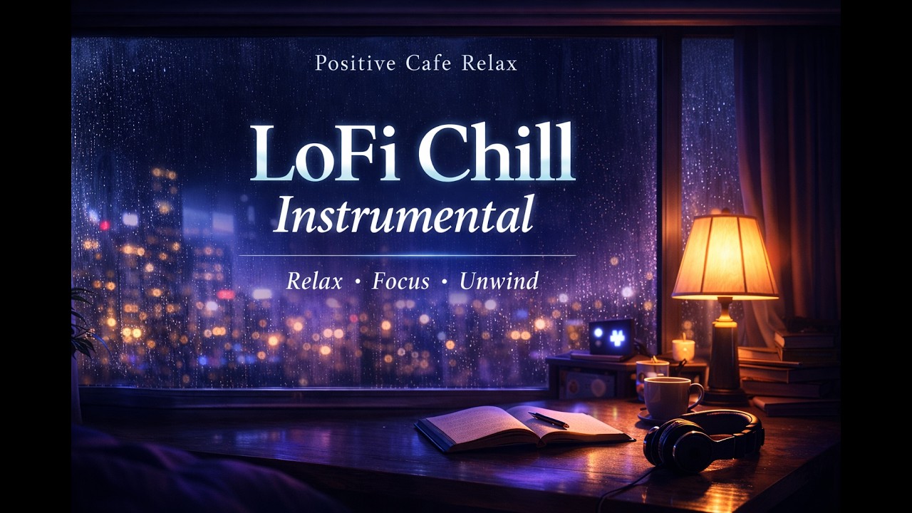 LoFi Chill Instrumental – Relaxing Study & Focus Background Music Live