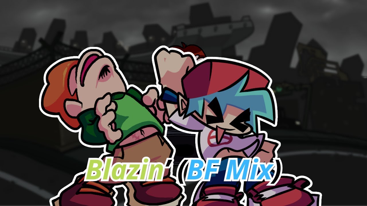 FNF Blazin' (HeV's BF Mix) but Pico & BF are fighting :0