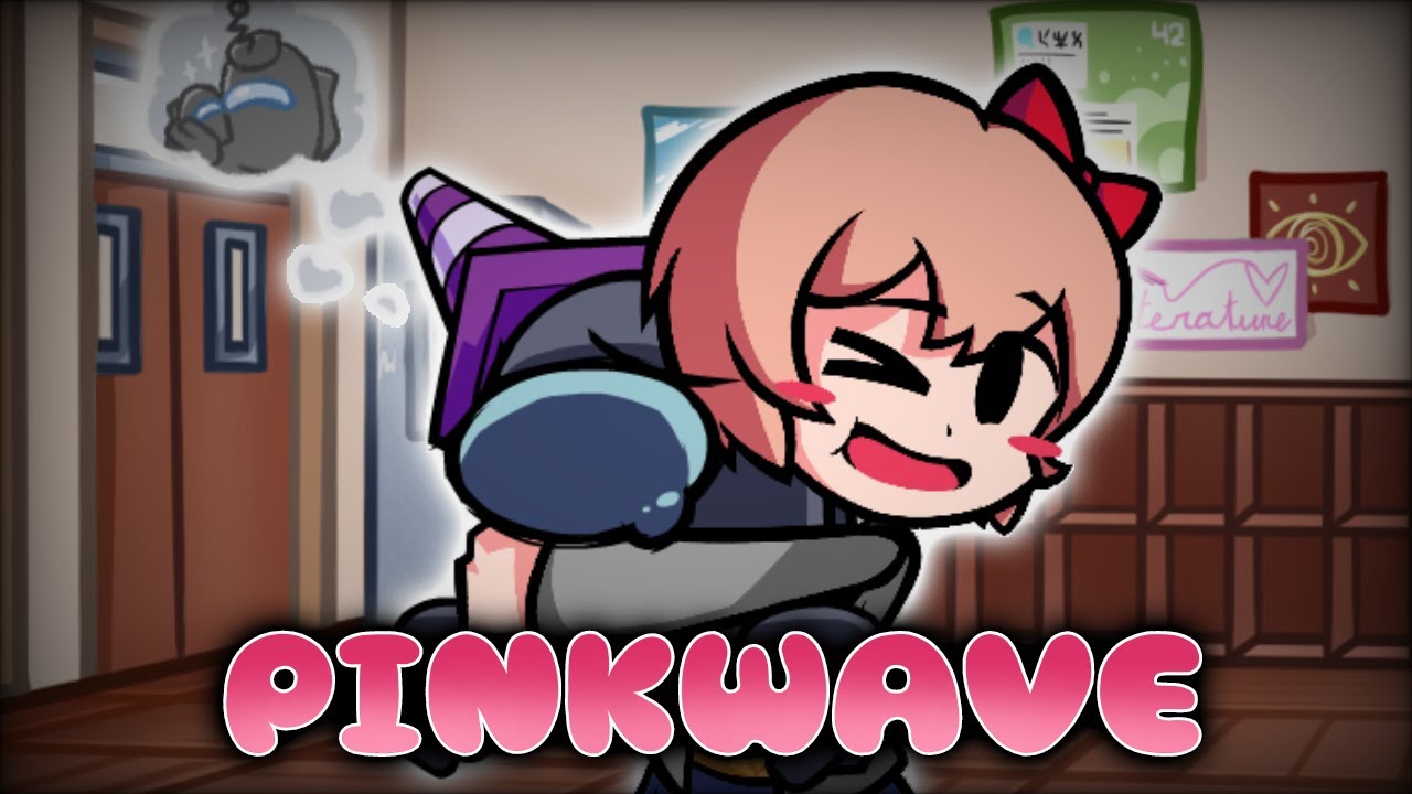 Spreading Joy - PINKWAVE but Sayori and Grey sing it (FNF Cover)