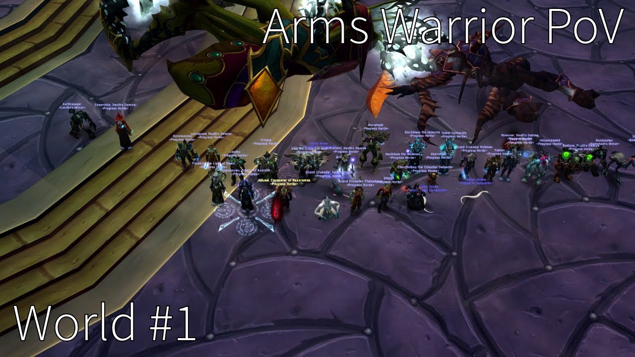 [Progress] Heart of Fear - World #1 Clear - Arms Warrior PoV
