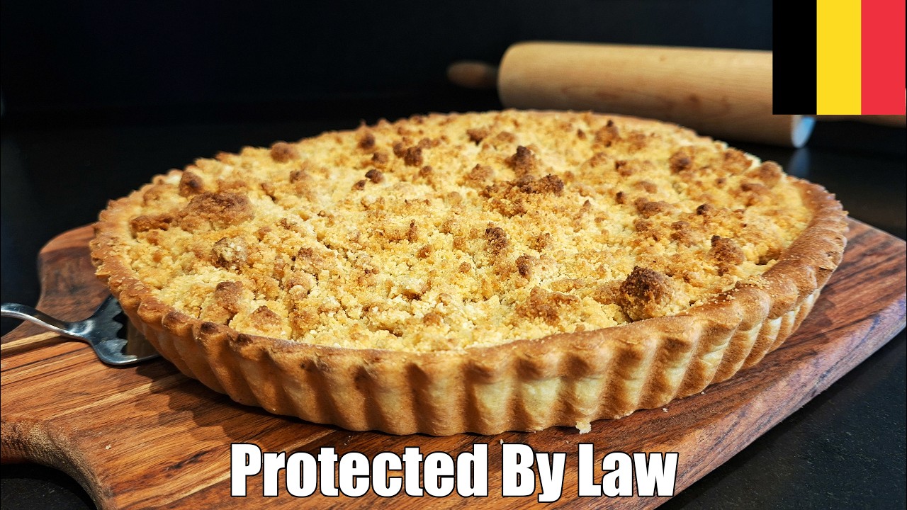Belgian Crumble Tart Recipe (Knobbeltjesvlaai)