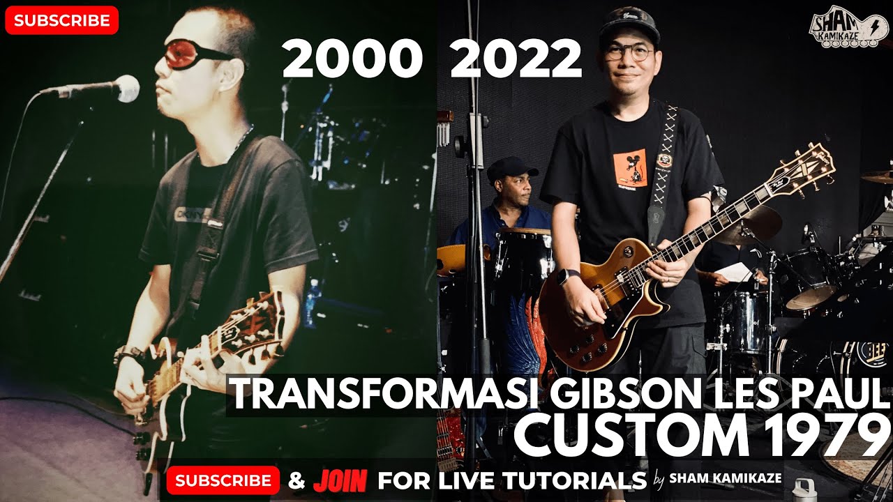 Transformasi Gibson Les Paul Custom 1979