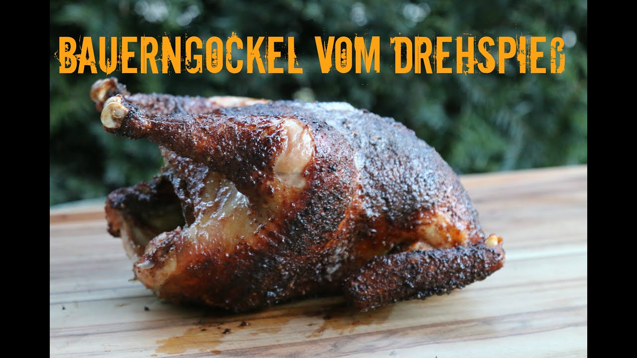 Bauerngockel vom Drehspieß