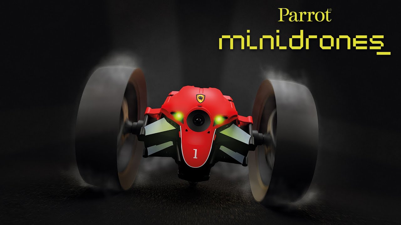 Parrot Minidrones - Jumping Race - Roll Faster! (Dec 2015)