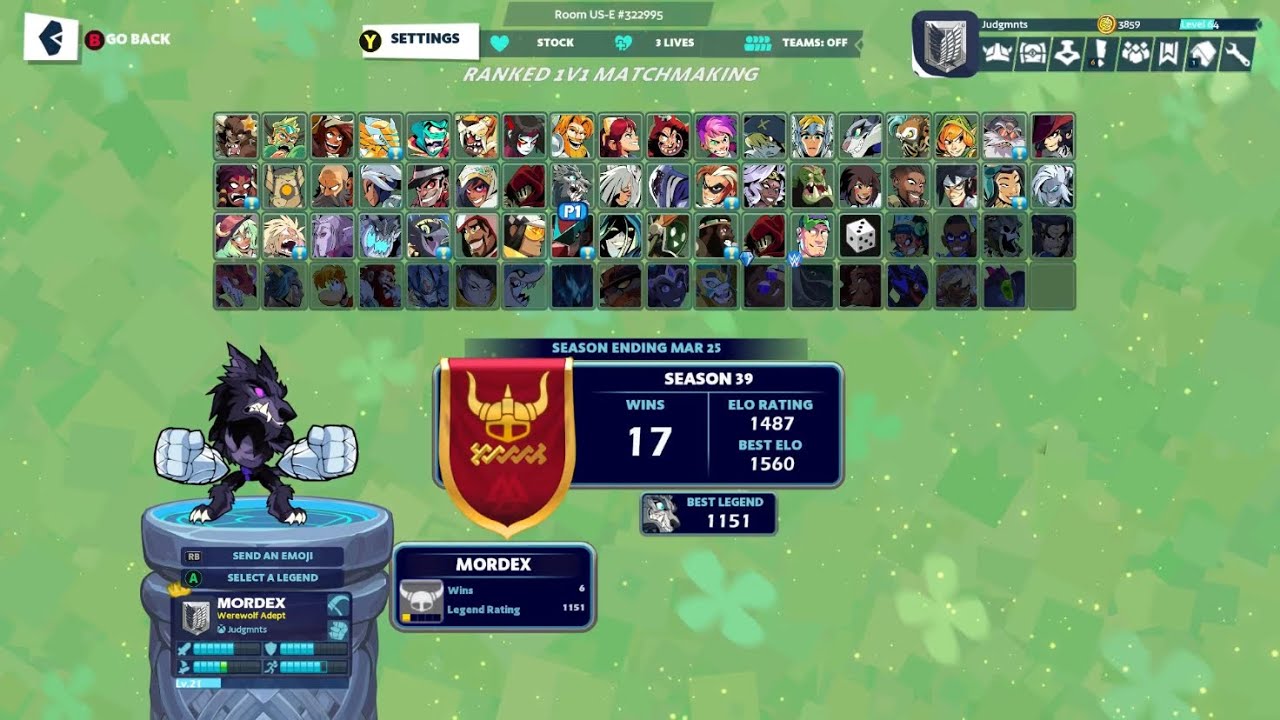 miserable as a gold in brawllhalla 