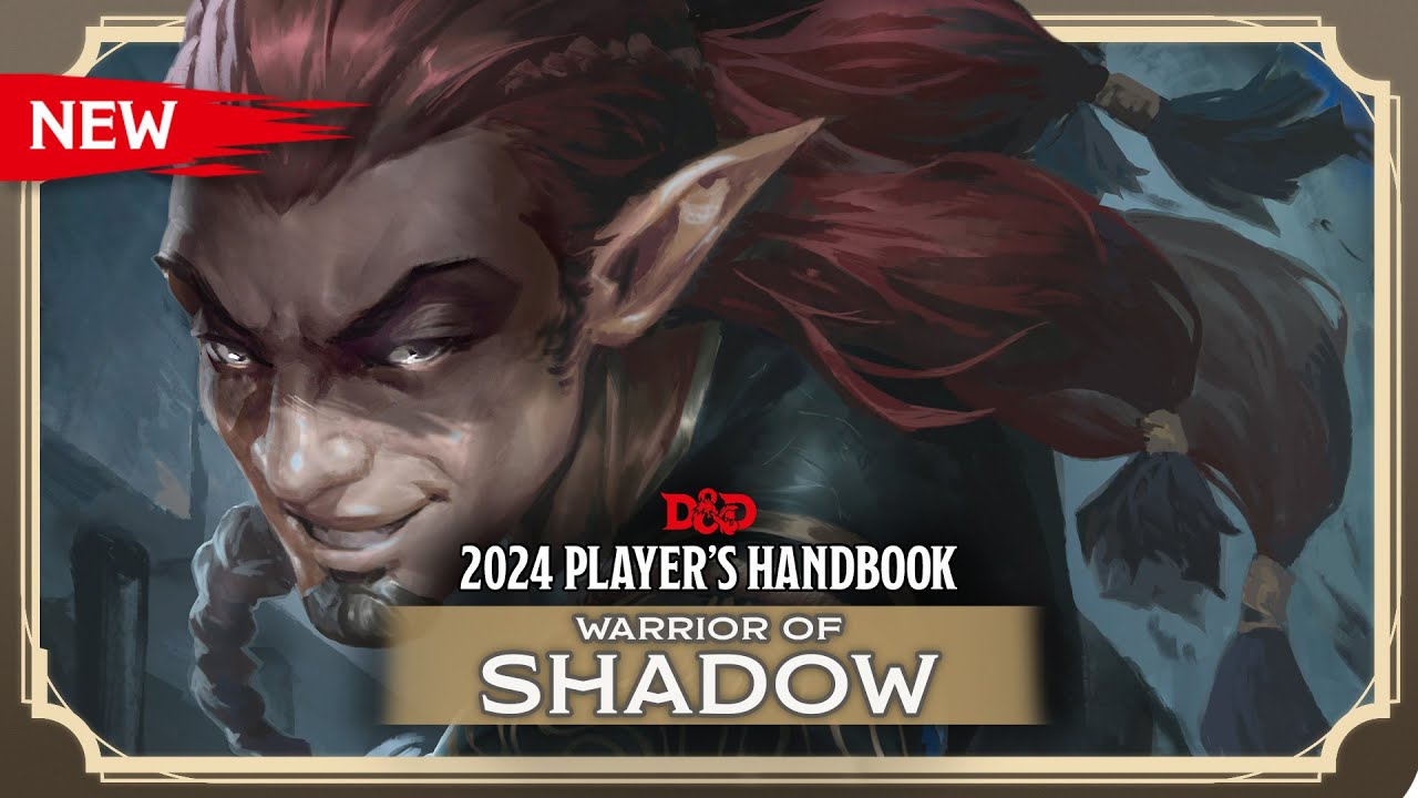 Monk: Warrior of Shadow | 2024 Player's Handbook | D&D