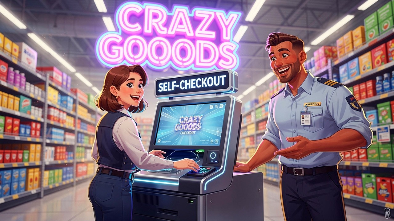 Installing A Self-Checkout! - Megastore Simulator