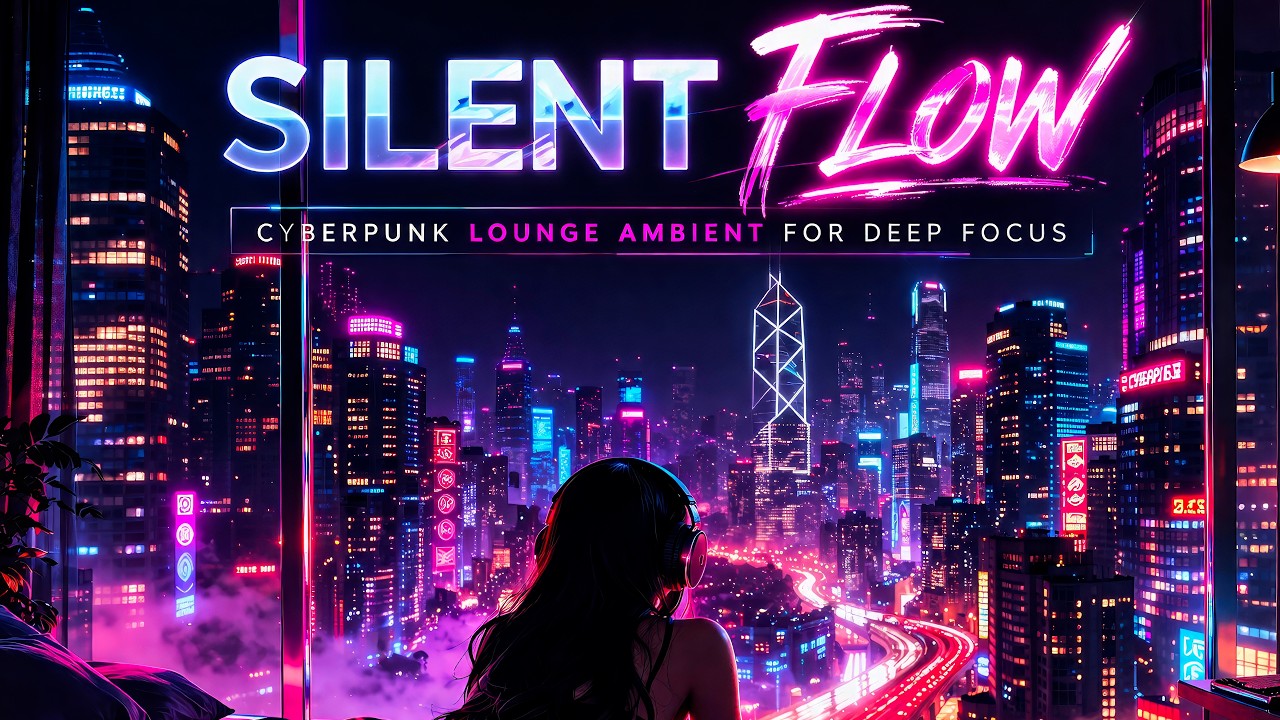 Silent Flow | Cyberpunk Lounge Ambient for Deep Focus