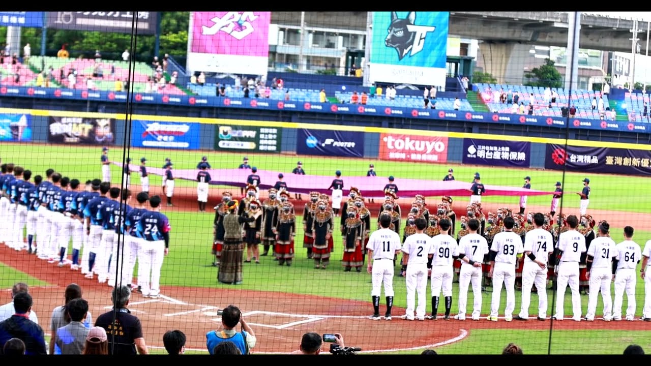 2022 CPBL All star game 0730 第一天開賽前唱國歌
