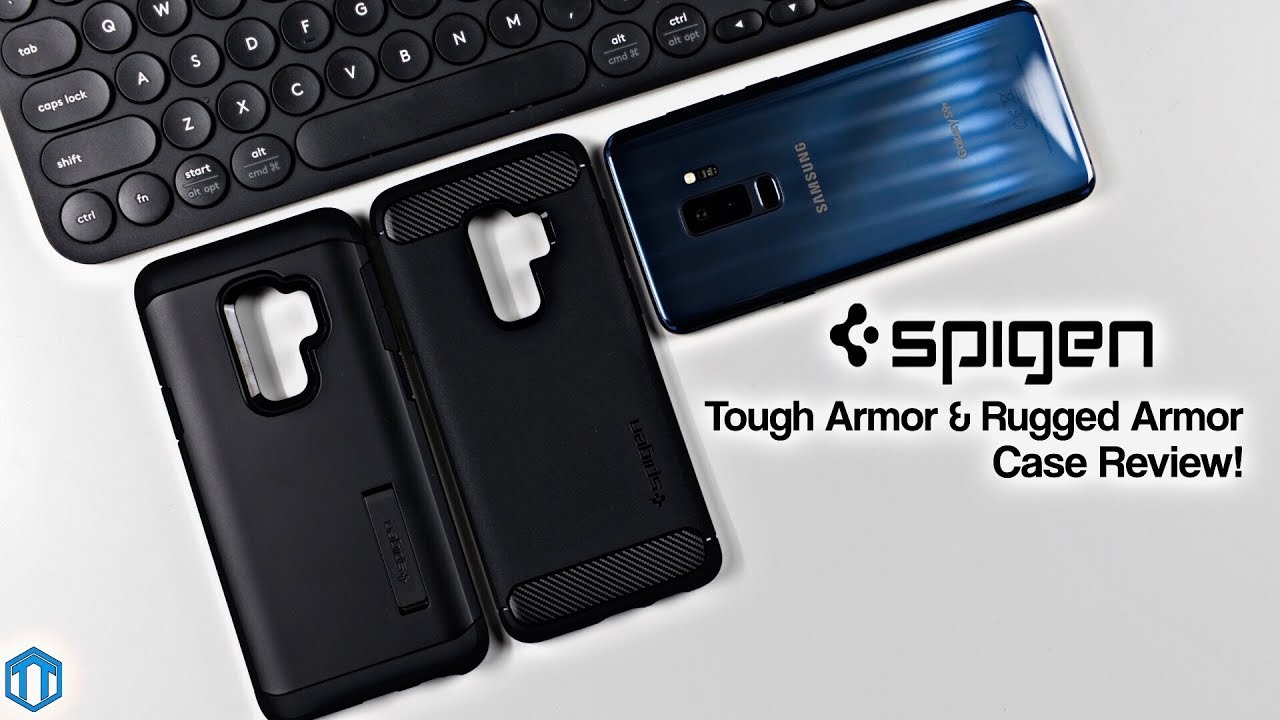 Samsung Galaxy S9+ Spigen Tough Armor & Rugged Armor Case Review!