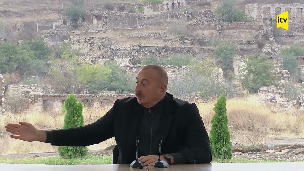 Ilham Aliyev Iran barede danisdi