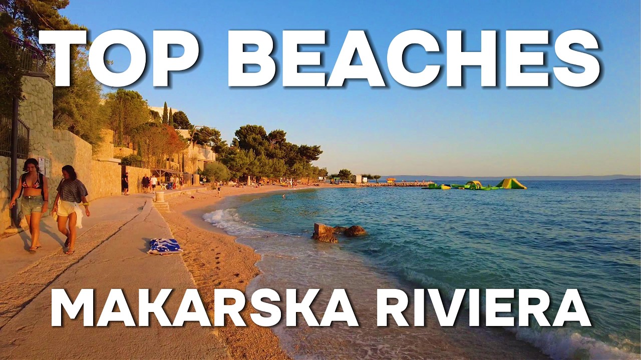 Berulia Beach Brela Croatia 🇭🇷 | Hidden Paradise You MUST Visit!