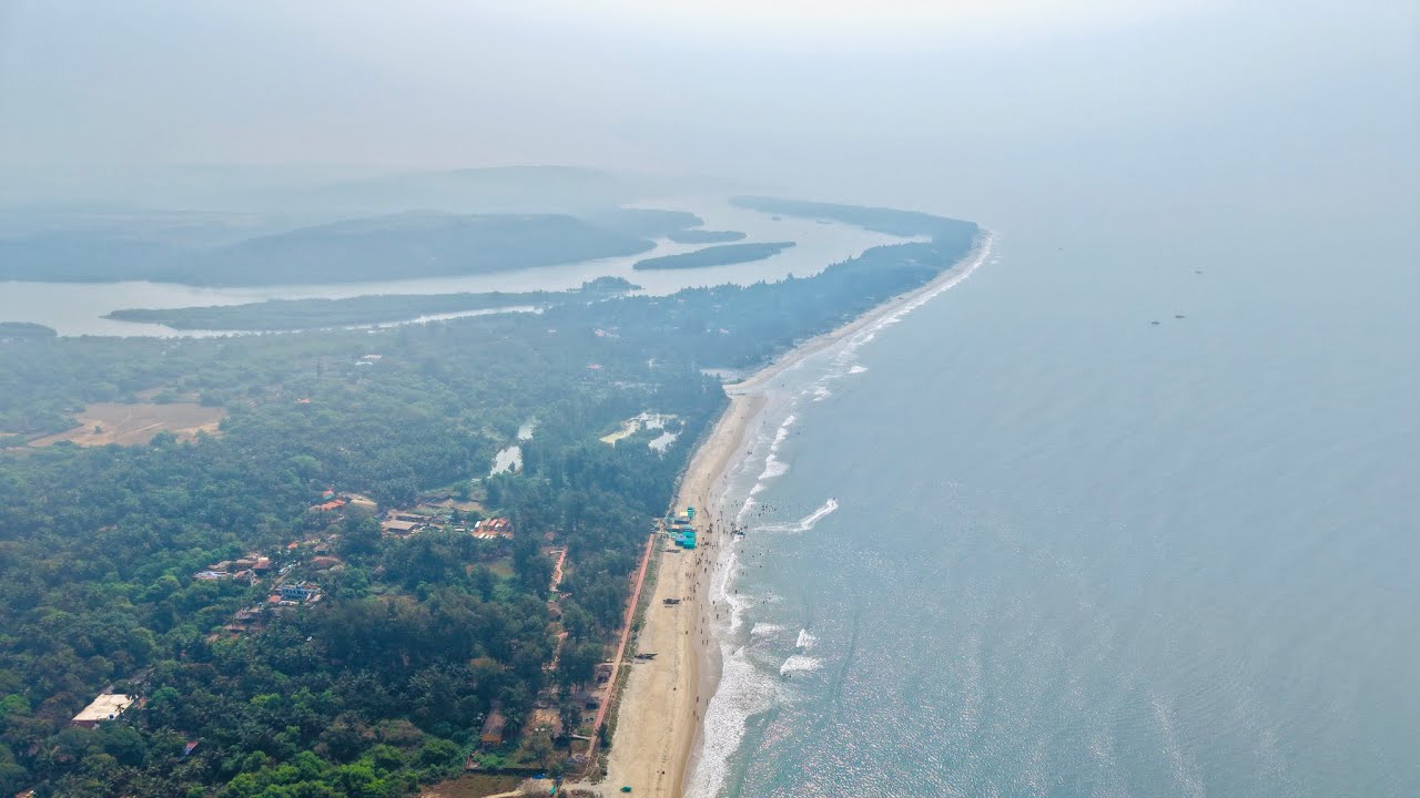 TARKARLI BEACH DRONE VIEW 