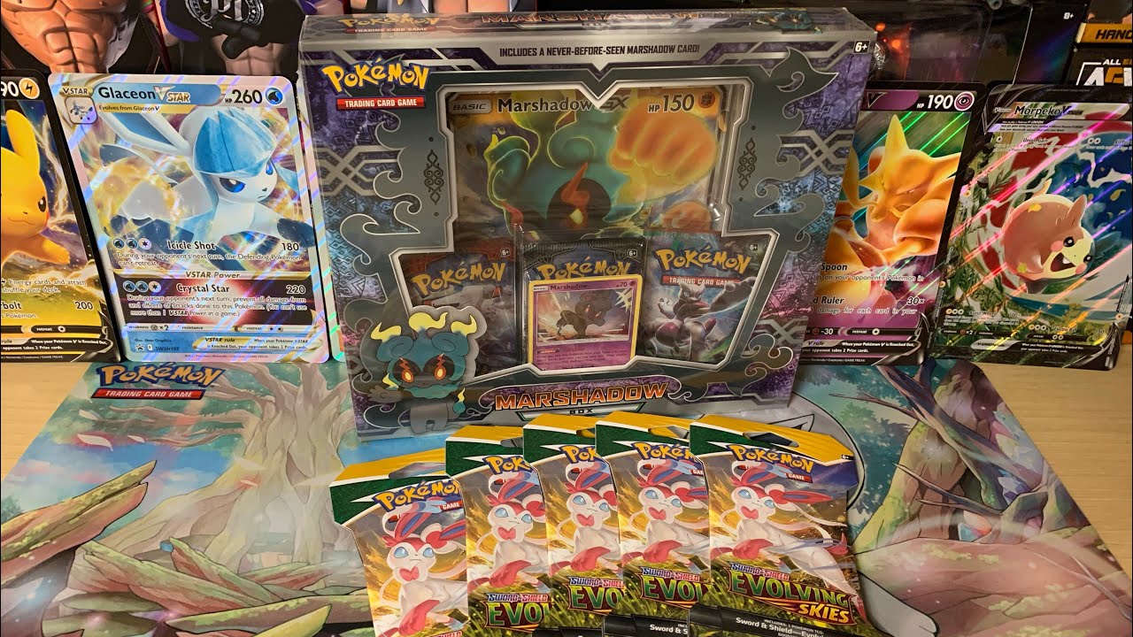 Marshadow GX Box and Evolving Skies Pok&eacute;mon Pack Opening!