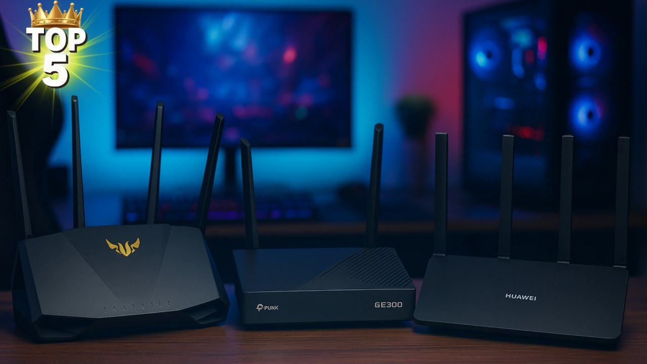 Los 5 Mejores ROUTERS GAMING para Jugar sin Lag ni Cortes 2026