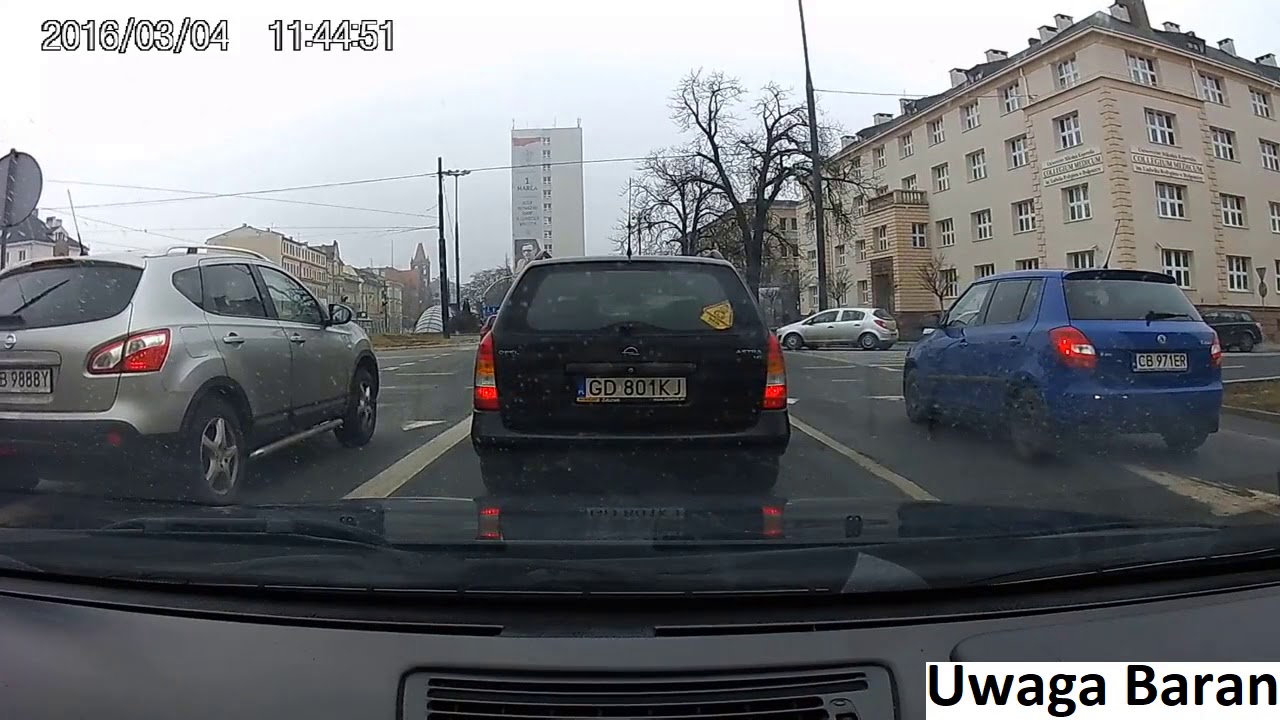 Uwaga Baran Drogowy #19 Trochę chamstwa i wymuszania
