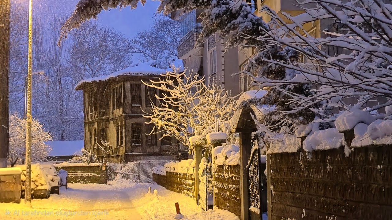 Devrek Kar Manzaraları 🥶❄️😍 | 1 Ocak Prş Yılbaşı Günü