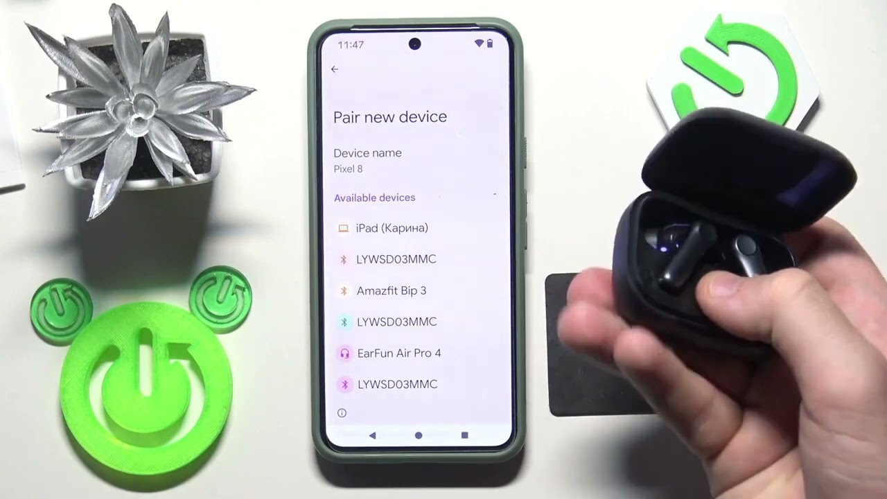 Comment connecter les EARFUN Air Pro 4 à un téléphone Android