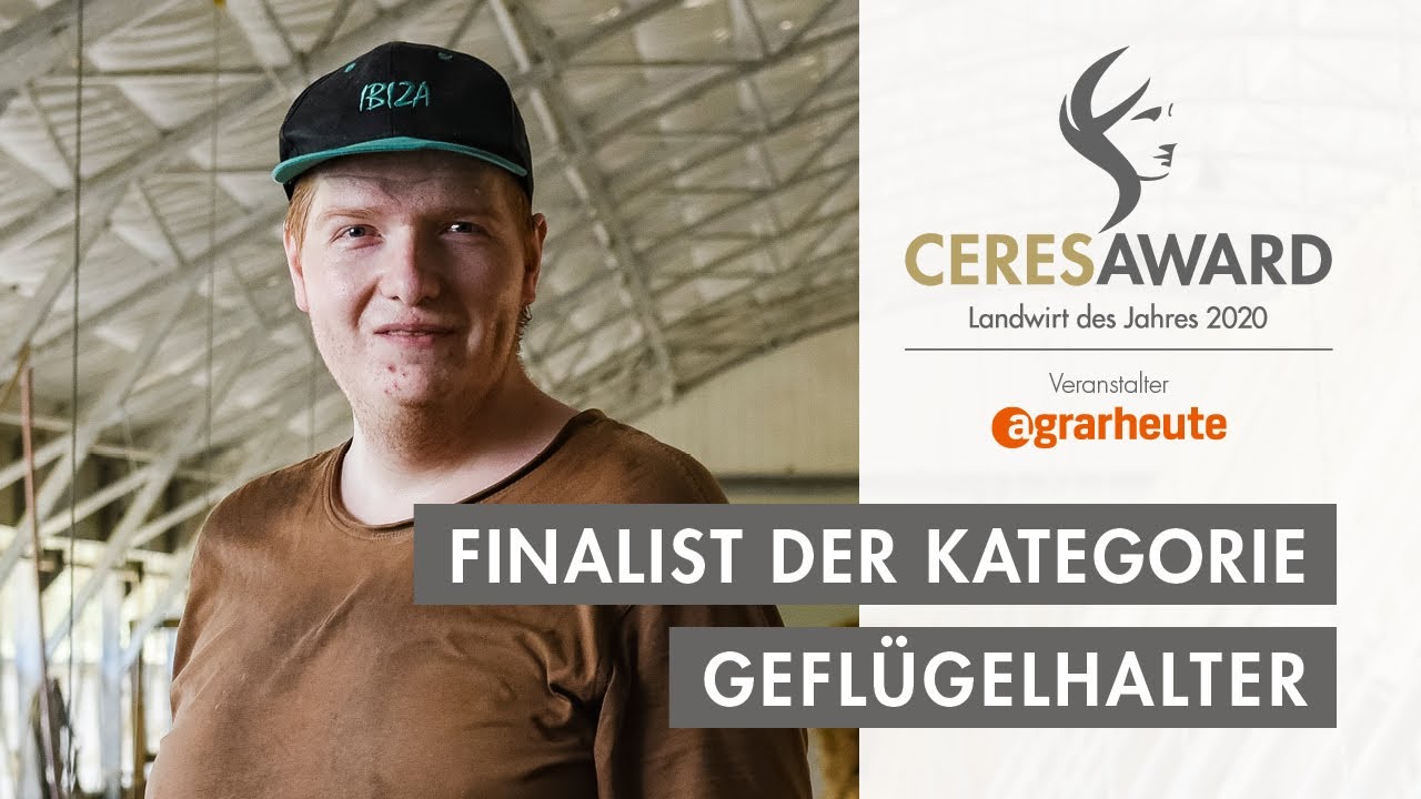 CeresAward Finalist: Geflügelhalter Daniel Grosser