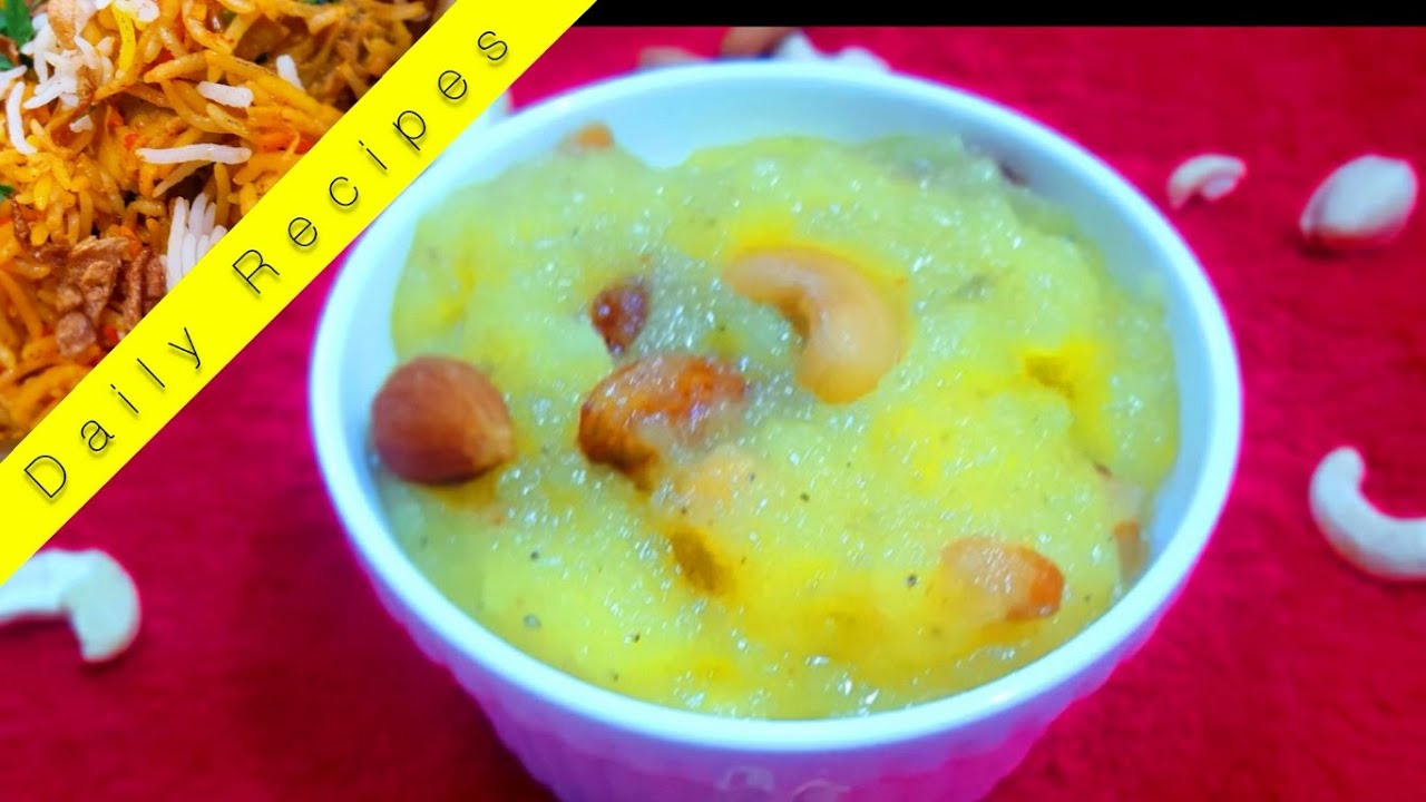 Onam special sweet recipe | Pineapple Kesari in tamil | அன்னாசி பழ கேசரி | Rava Kesari in tamil