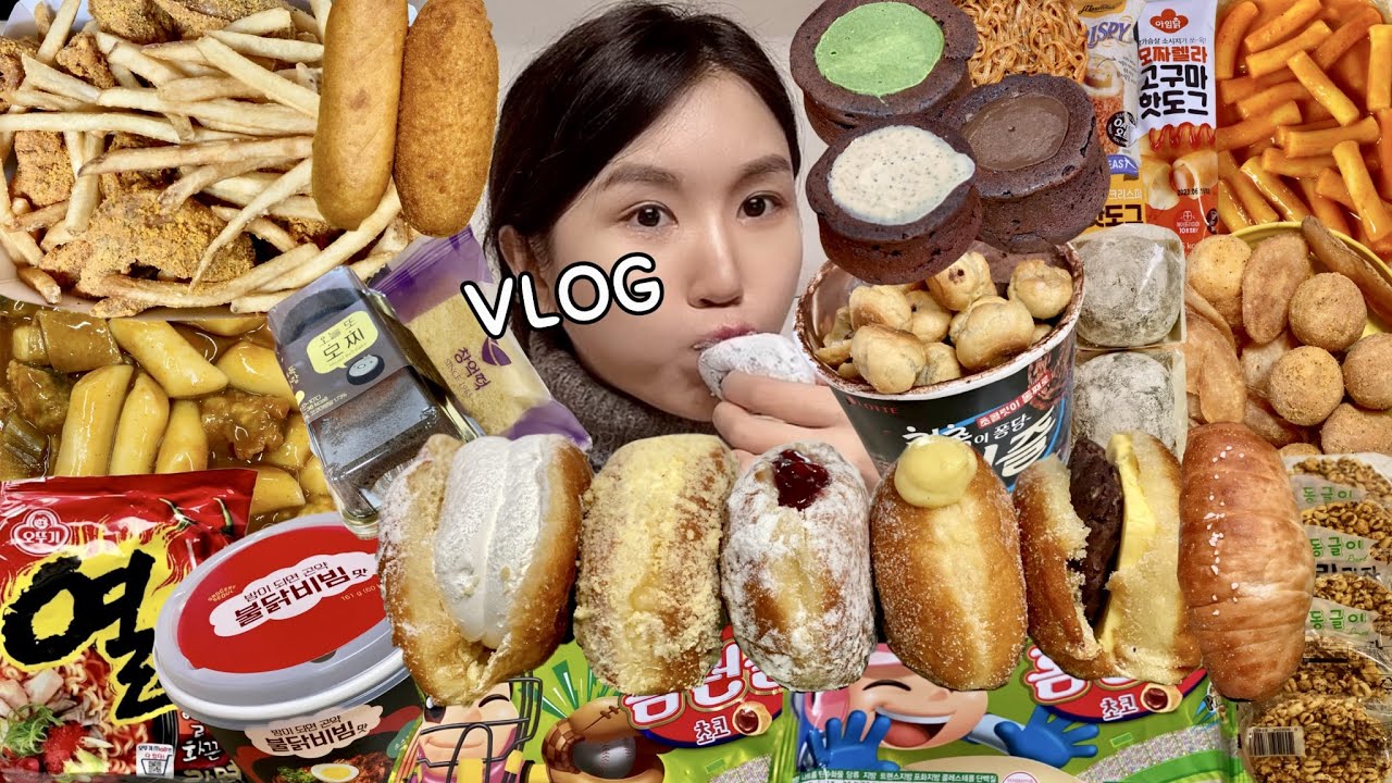 Подзаголовок) Один прием пищи в деньㅣMukbang VLOGㅣПерееданиеㅣ23: 1 прерывистое голодание ДИЕТА
