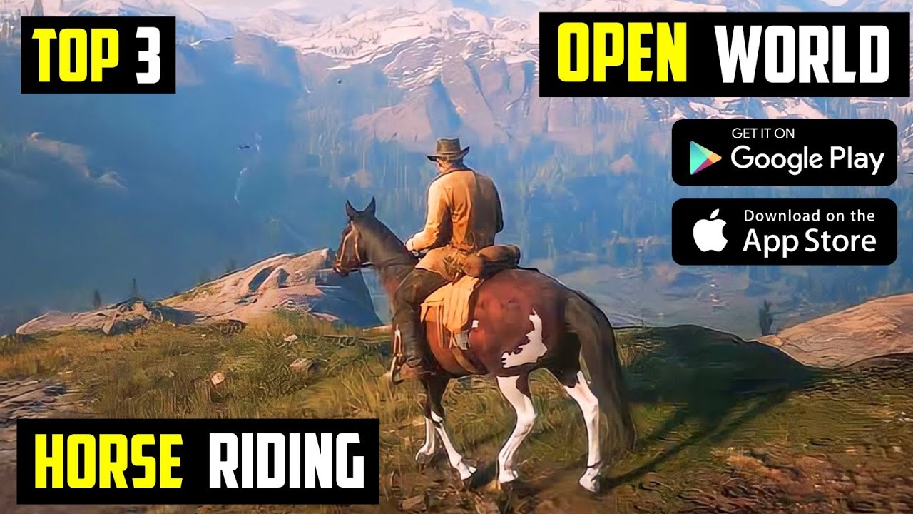 TOP OPEN WORLD HORSE RIDING GAMES FOR ANDROID | HIGH GRAPHICS OPEN WORLD GAMES FOR ANDROID ||