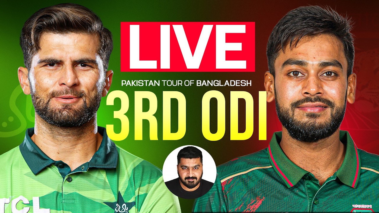 PAK vs BANG Live Match Today: Pakistan vs Bangladesh 3rd ODI Live Score | Watch Party | Live Cricket