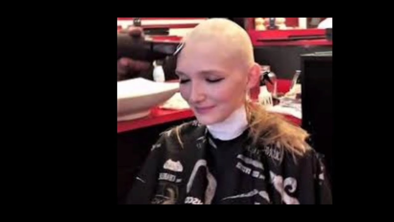 Women's haircut and headshave stories || Forced headshave reaction...!!!