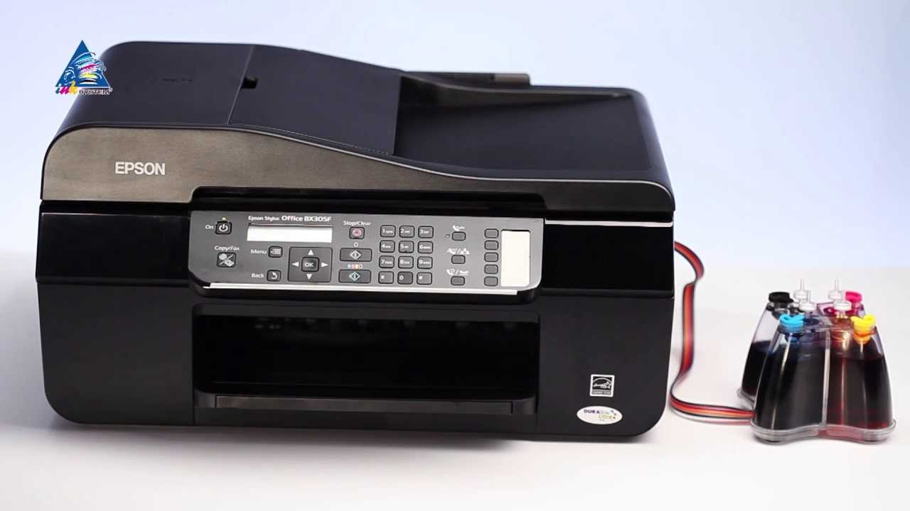 CISS Installation on Epson Stylus Office BX305F