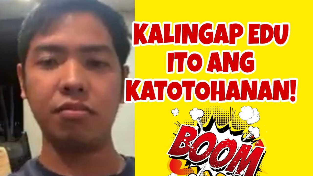 SA MANIWALA KAYO OH! HINDI ITO ANG TOTOO? @KalingapEdu
