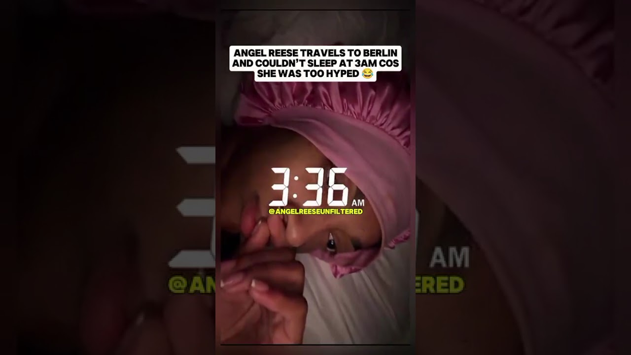 Angel Reese Travels to Berlin and Can’t Sleep at 3AM 😭 🇩🇪  | She Was Too Hyped