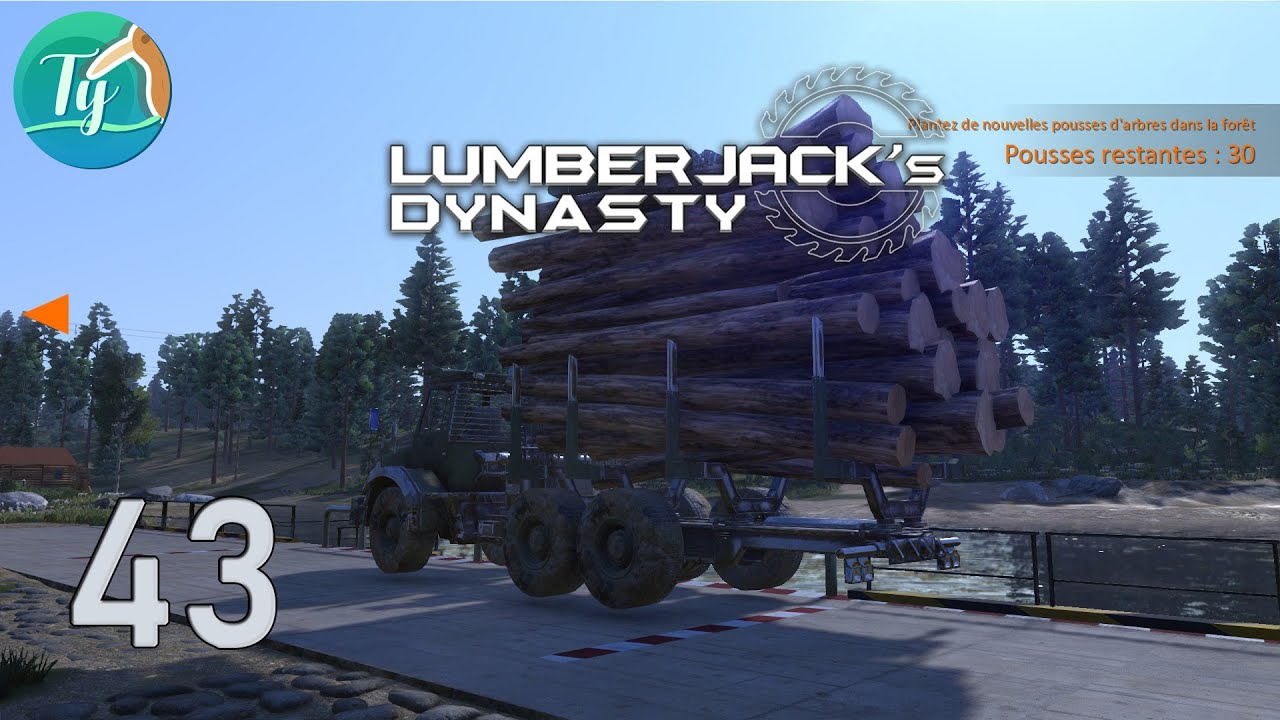 Lumberjack's Dynasty:Opération Déssouchage et Plantation d'Arbres ! 🌳 🌱✨#43