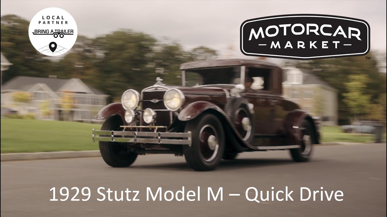1929 Stutz Driving