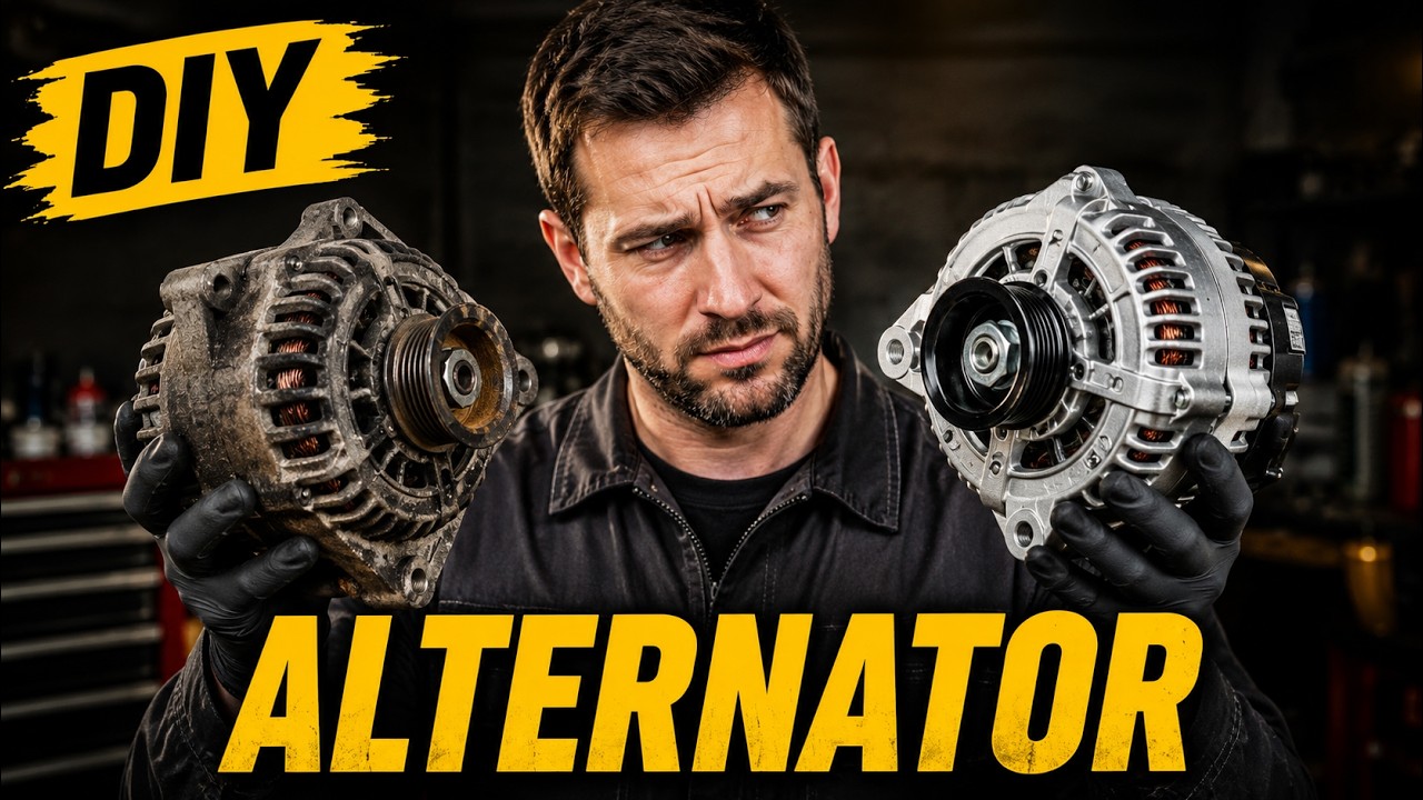 DIY Alternator Replacement 2010 Scion TC