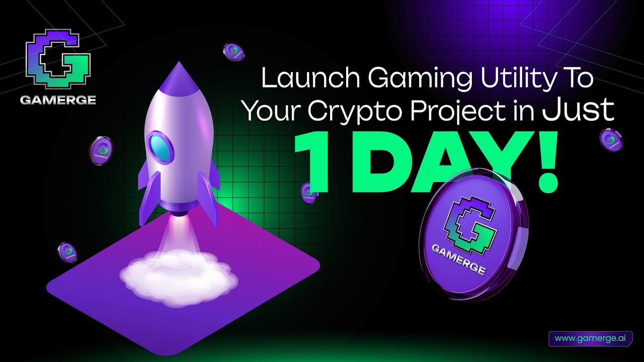 Launch Your Crypto Token in GameFi in Just 1 Day | Gamerge B2B Gaming Utility