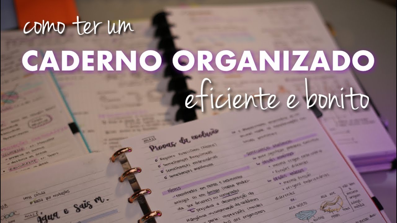 COMO TER UM CADERNO ORGANIZADO, EFICIENTE E BONITO?📓( pontos principais pra um caderno incrível!!)