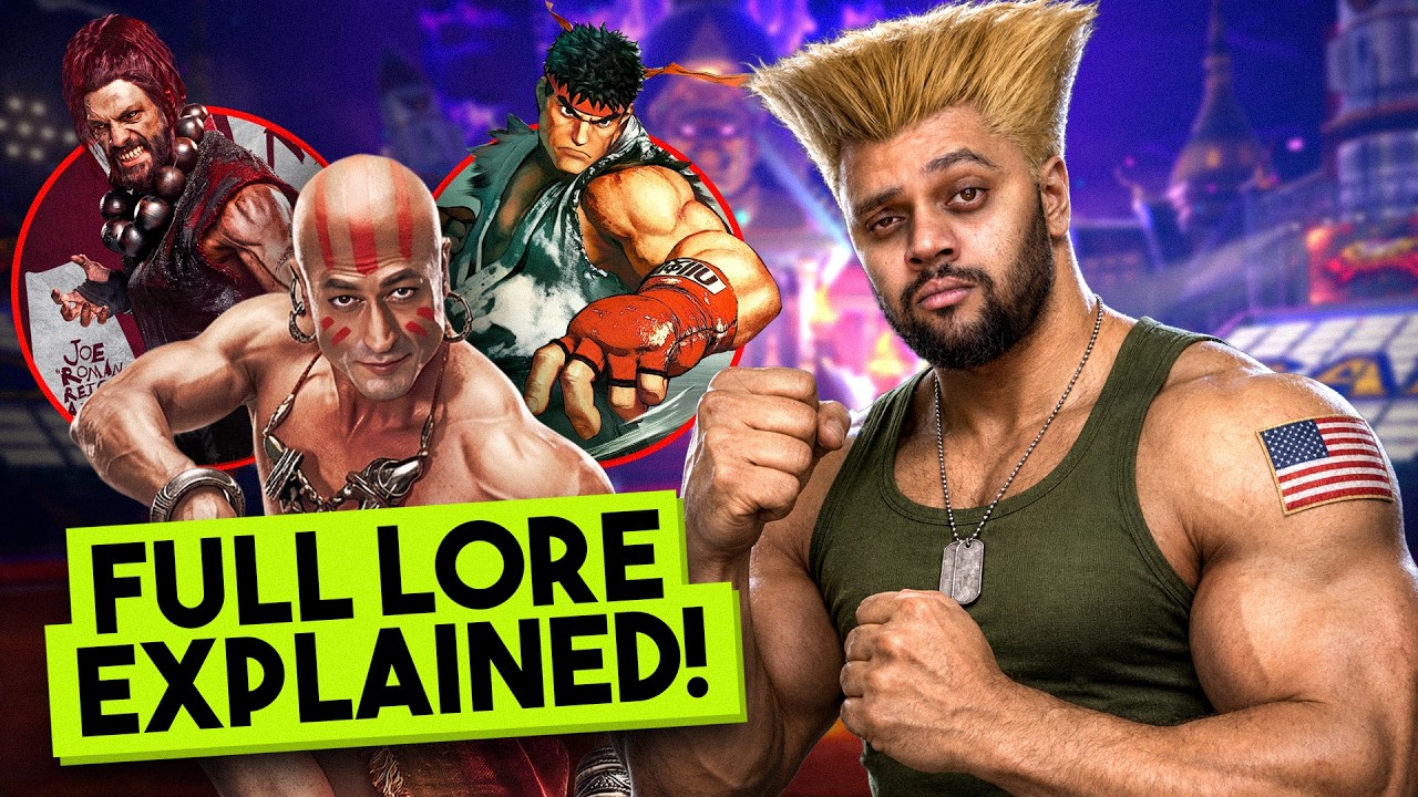 Watch this before Street Fighter Movie - Street Fighter Lore Explained!