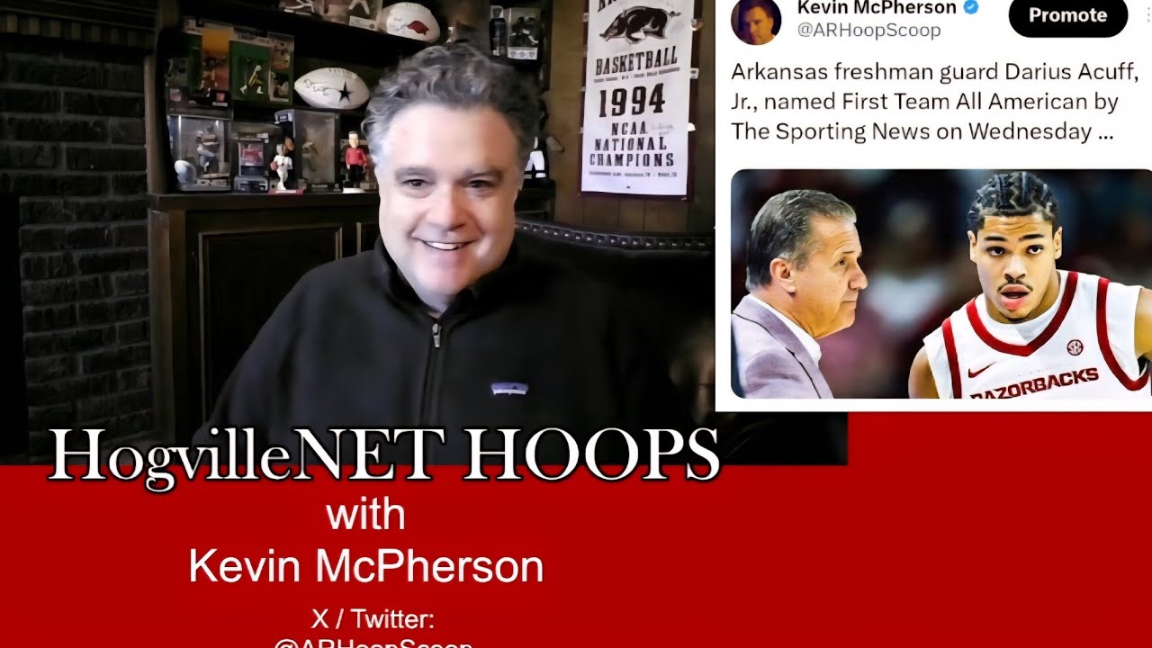 HogvilleNET HOOPS w/Kevin McPherson (THURS 3/12/26): NEW RETENTION INTEL, Acuff's AA nod, SECT takes