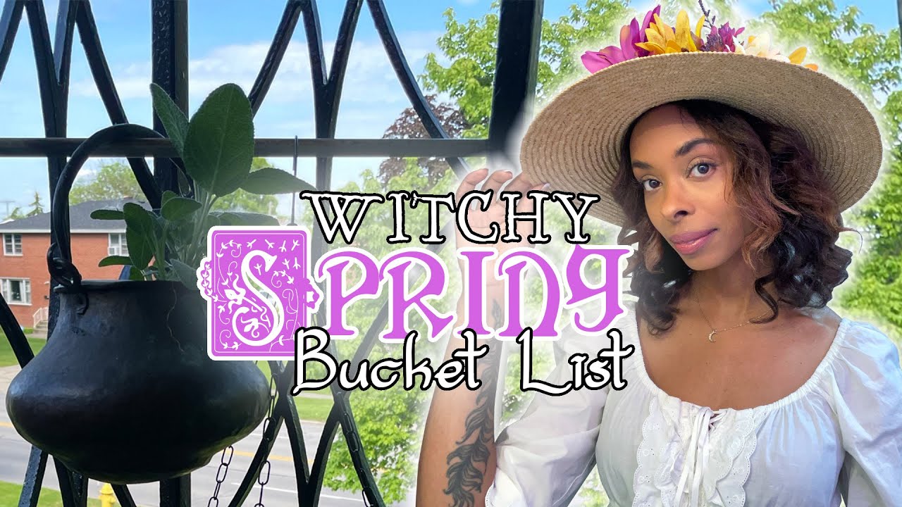 🐣 Early Spring Bucket List: Witchy Edition! (Spring Equinox Ideas & How To Celebrate Ostara)🌱