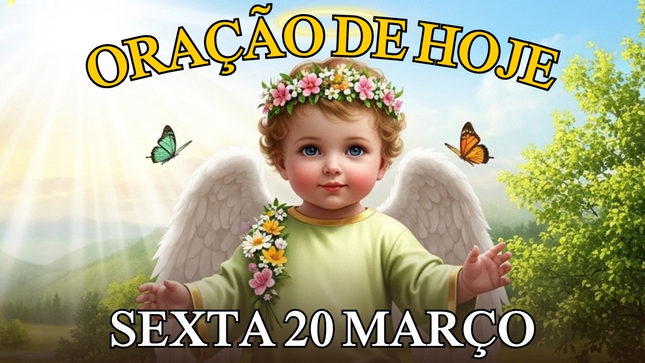 OUÇA ISSO AO ACORDAR ORAÇÃO AO ANJO DA GUARDA (Salmo 5) PARA SEXTA DEUS VAI TE PROTEGER HOJE