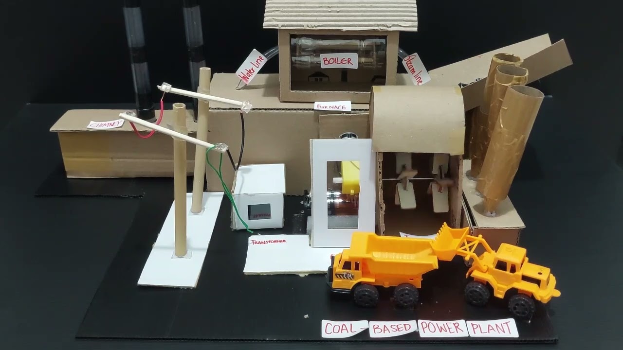 Coal Based Power Plant Working Model