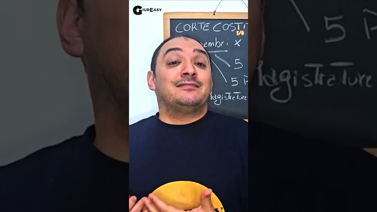 Che cos'&egrave;? | La Corte Costituzionale | Origine e Composizione | 1/4 #italia #neiperte #learning #fyp