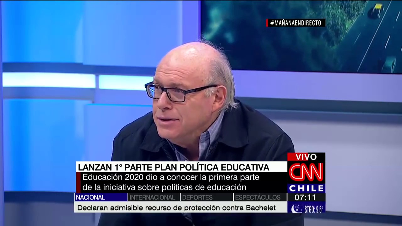 Educaci&oacute;n 2020 presenta en CNN 10 absurdos de la educaci&oacute;n chilena y #PlanNacional