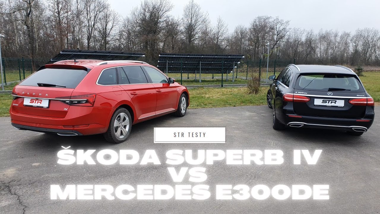 STR#189: Mercedes-Benz E300de (W213) PHEV vs Škoda Superb IV PHEV - dwa sposoby na plug-ina