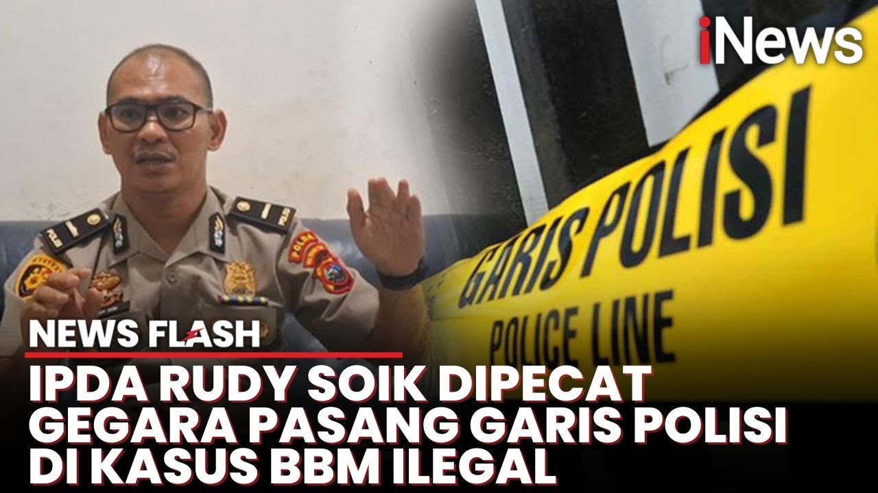 Buntut Ungkap Mafia BBM Ilegal di Kupang, Ipda Rudy Soik Dipecat Tidak Hormat