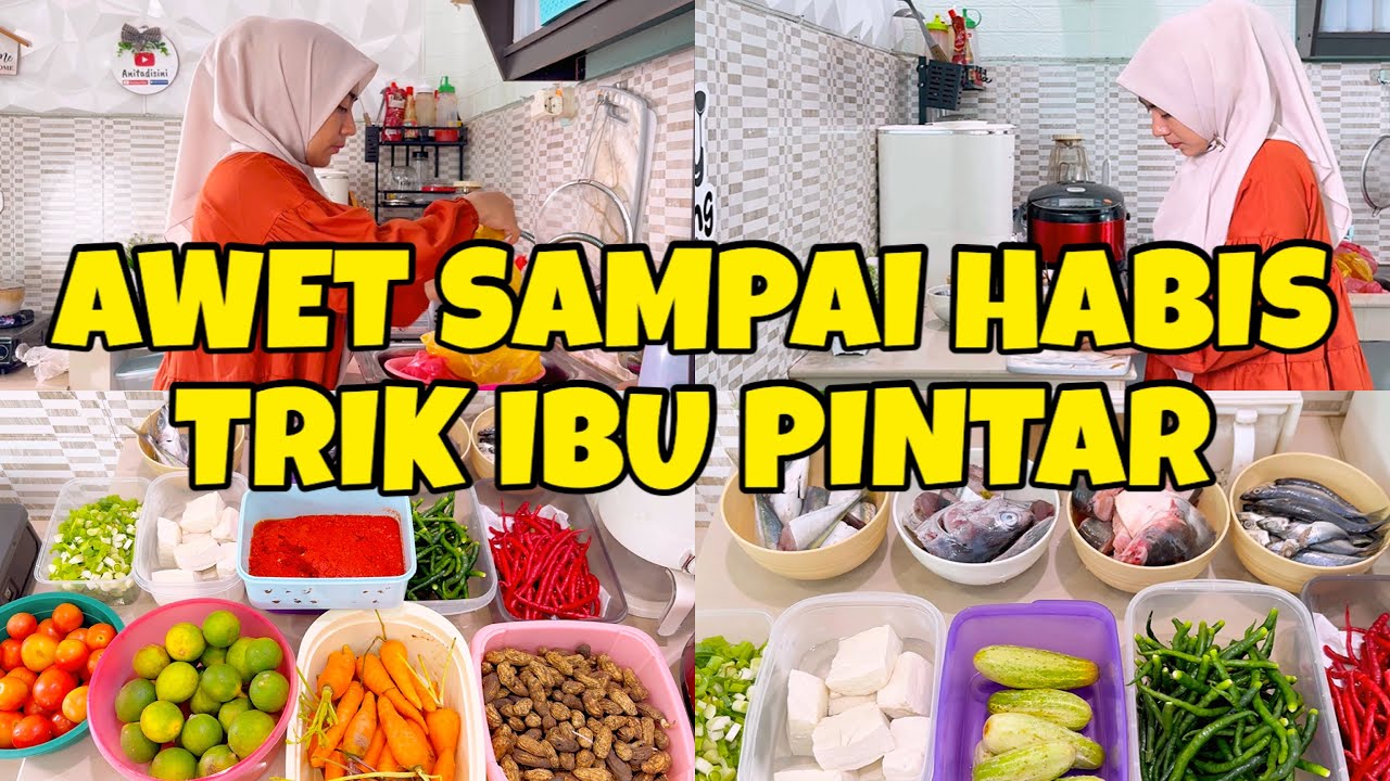 Ibu Wajib Tahu! Food Prep Mingguan Bikin Masak Kilat, Dapur Nggak Ribet